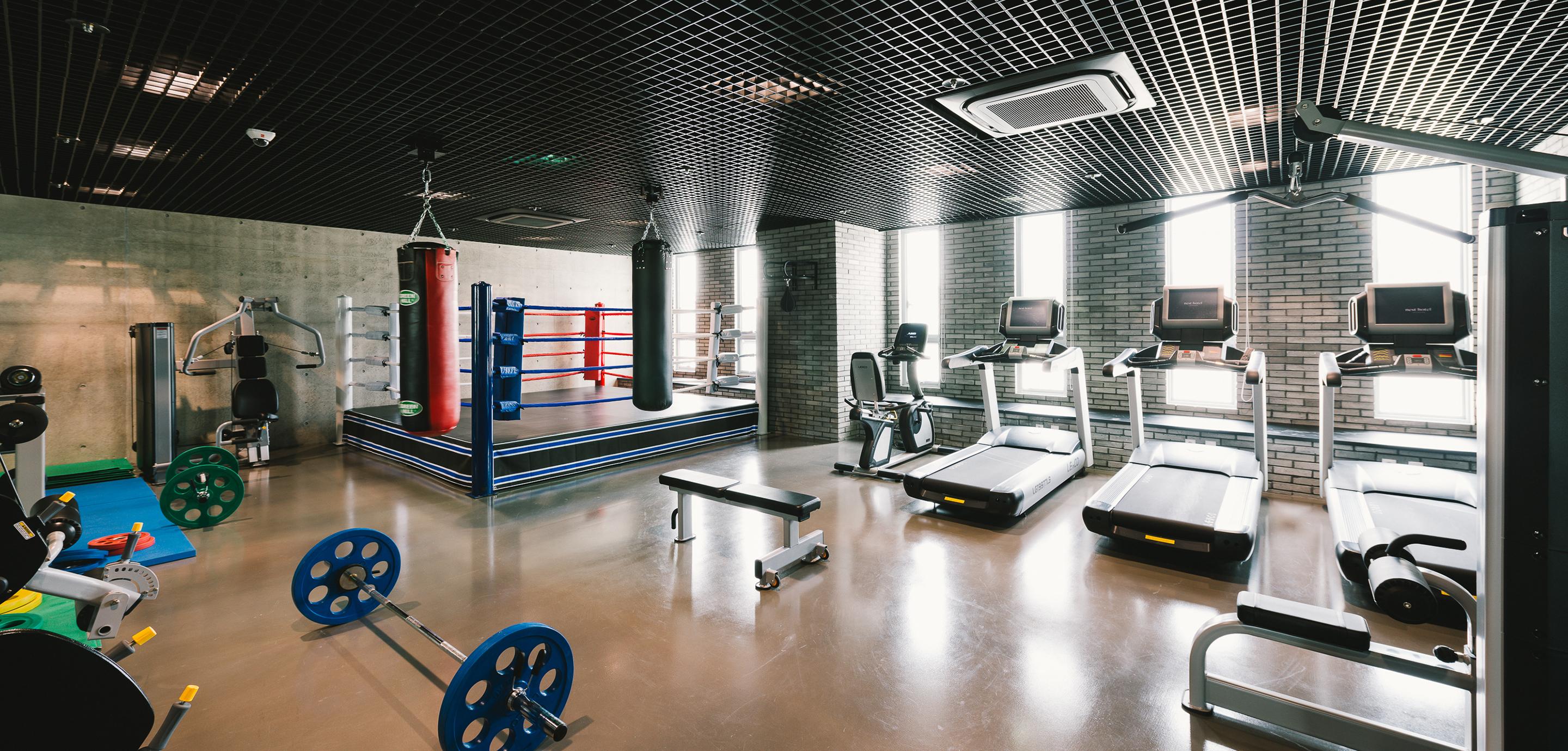 Nest Hotel Incheon Exterior foto A gym